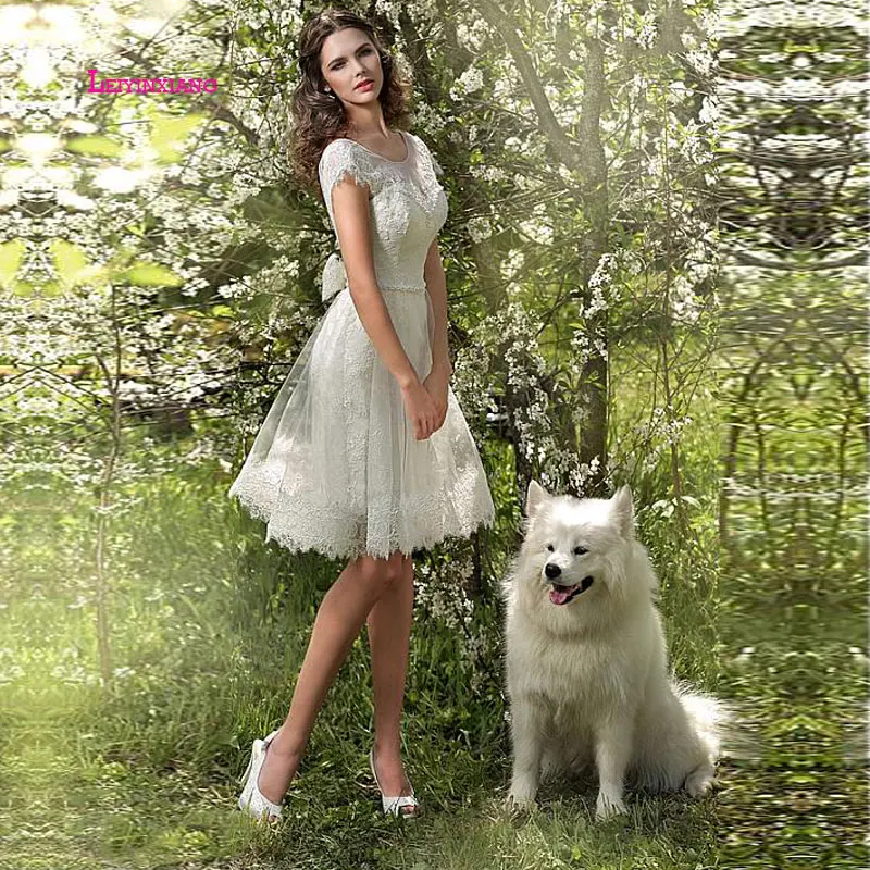 

LEIYINXIANG Bride Dress Wedding Dress Vestido De Noiva Sereia Robe Sexy A-Line Backless Appliques Lace Elegant Sweetheart Sashes
