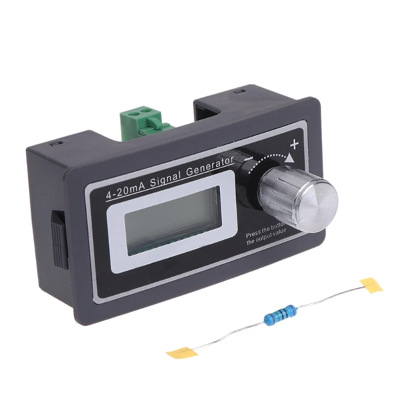 

4-20mA Signal Generator Current Transducer Load Tester PLC Instrument LCD Two Wire Output