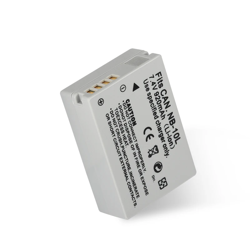 DINTO 2 шт. NB 10L NB10L 920 мА/ч Перезаряжаемые Камера Батарея для Canon G1X G15 G16 SX40HS SX50HS SX60HS SX40
