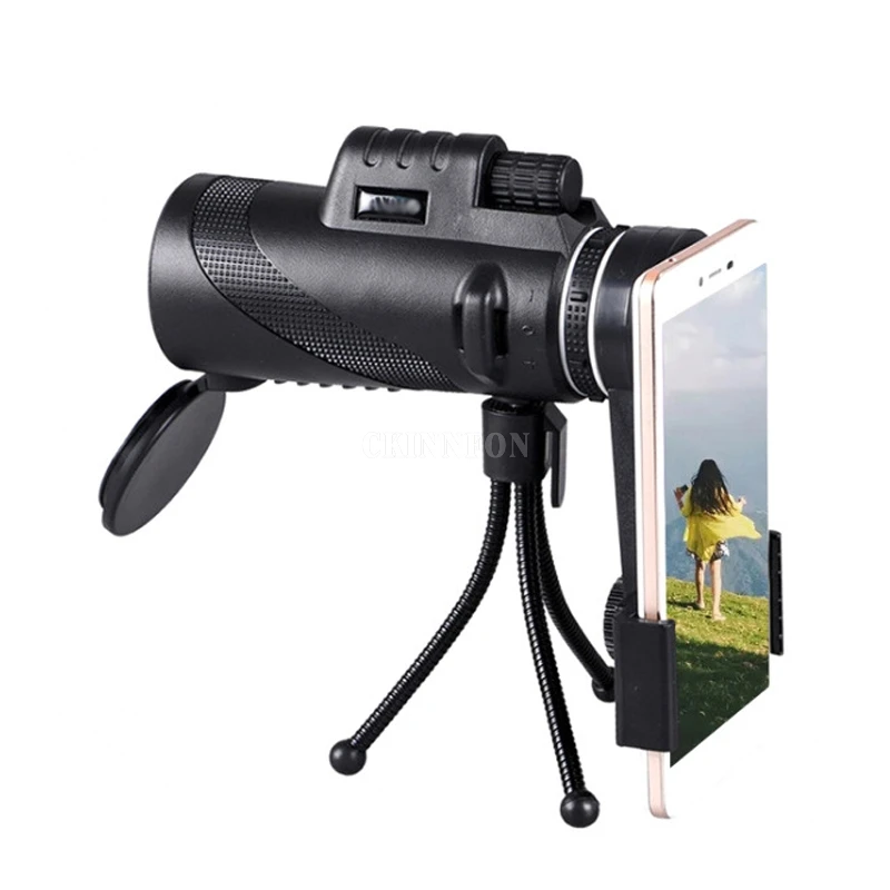 

DHL 50PCS Monocular 40x60 Powerful Binoculars High Quality Zoom Great Handheld Telescope lll night vision Military HD Hunting