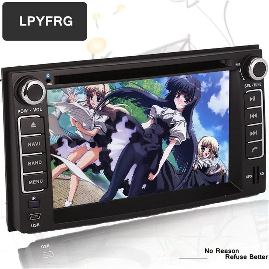 Best Android 9.0 2Din GPS for KIA Magentis Morning Picanto RIO Lotze Rondo Euro 2005-2011 4G WiFi DVD Radio Player Navigation System 1