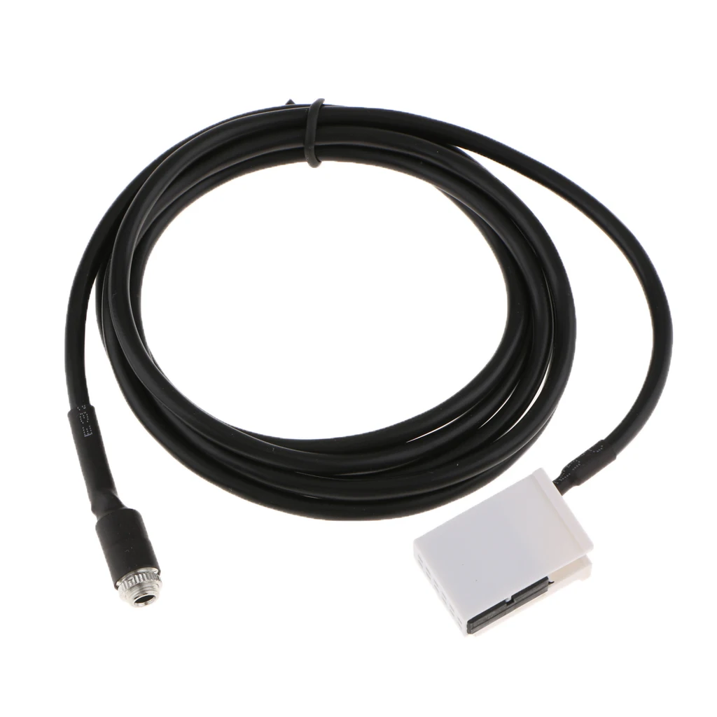 3.5mm Female Jack AUX AUDIO Cable Input Adapter For VW Golf 6 RCD510 RCD310