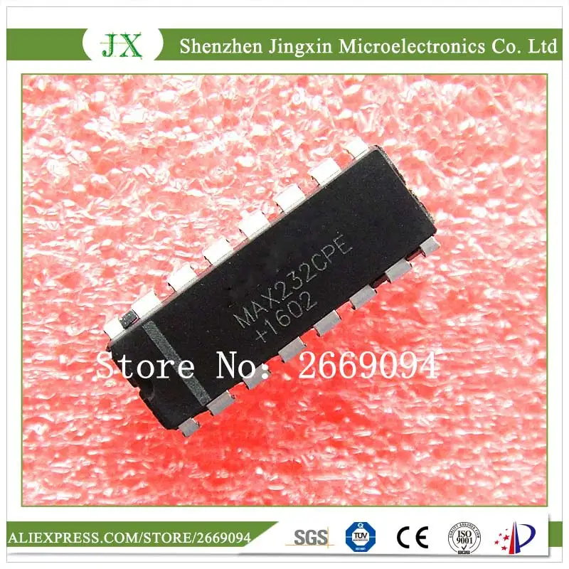 20 шт. Бесплатная доставка MAX232CPE MAX232 DIP-16 RS-232 ИНТЕРФЕЙС IC 5V MultiCh RS-232/приемник новый