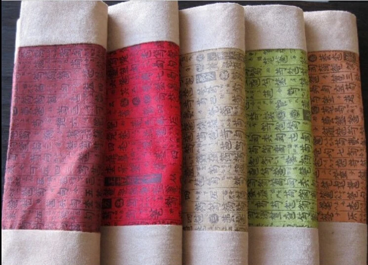 

Guqin table runner guqin table cloth table mat suede fabric table runner 5-color