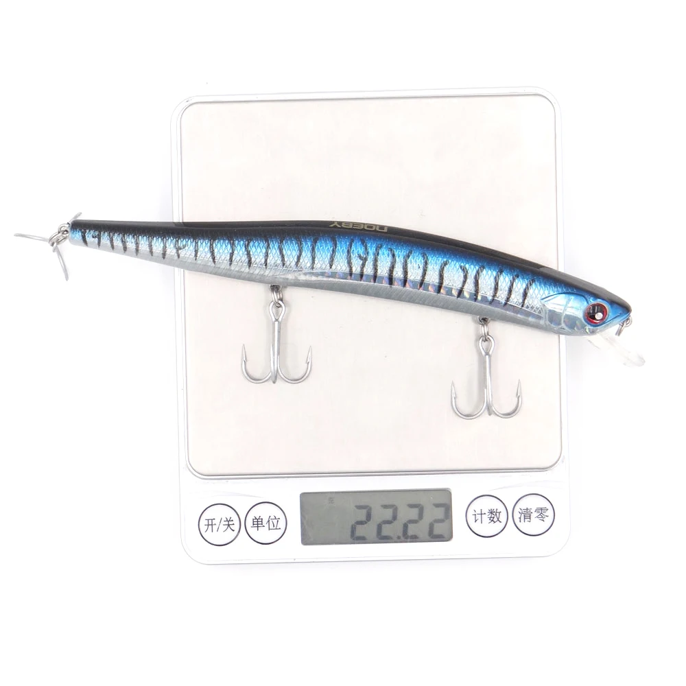 Рыболовные приманки NBL9124 Minnow приманка 150 мм 31 г ПВХ жесткая 3D симуляция рыбные