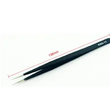 ESD-11 пинцет антимагнитной кислоты высокоэластичный Пинцет из нержавеющей стали Антистатический пинцет