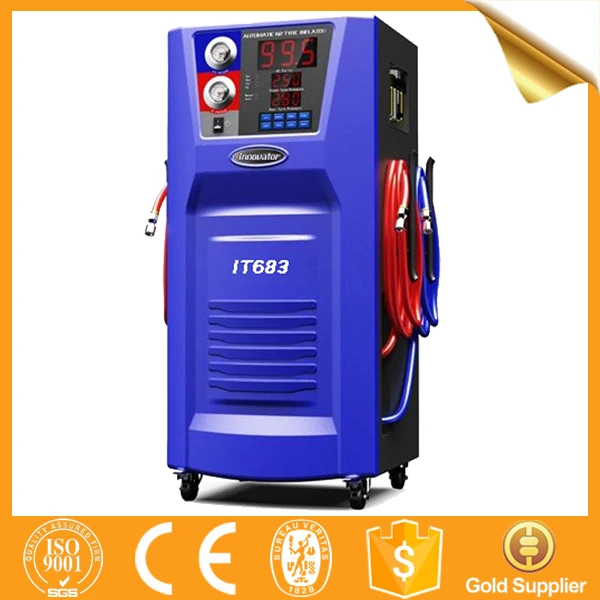 

Automatic 4 tires nitrogen generator tire inflator IT683 with CE