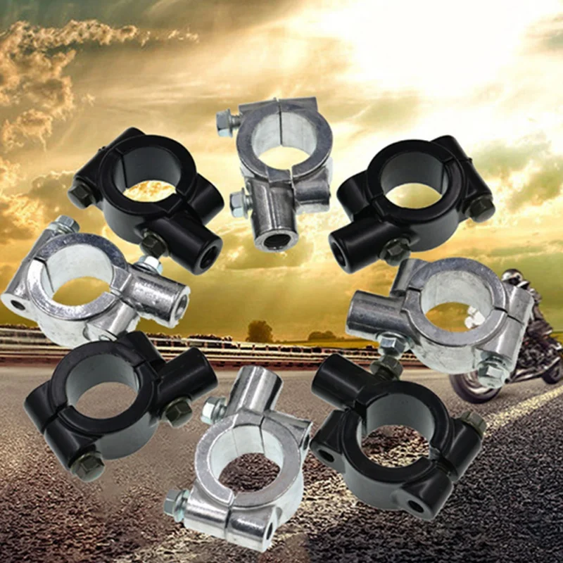 

Universal Motorcycle Mirror Mount Handlebar Rearview Mirror Mount Adapter
