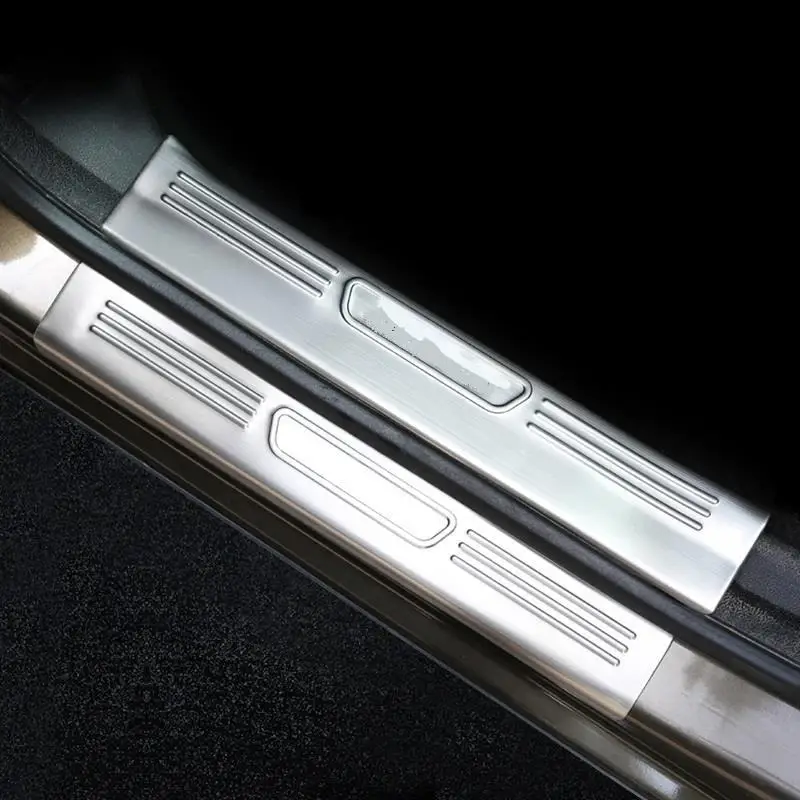 

Automobile Modified Automovil Auto Foot Pedal Exterior Dashing Covers Protecter Mouldings Bright Sequins 18 19 FOR Peugeot 3008