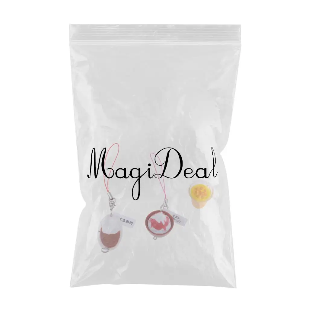 3Pieces 1/6scale Doll House Miniature Kitchen Decoration Tea Cake Dessert Food Kit Kids Toys Keychains	