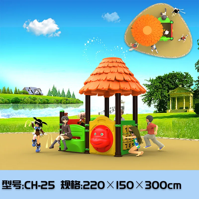 

2019 small outdoor plastic slide for home