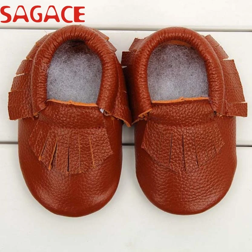 Fashion Baby Flats Tassel Soft Sole Cow Leather Shoes Infant Boy Girl Flats Toddler Moccasin 17Mar20 2017 toddler infant baby boy shoes navy blue casual newborn boys sneaker soft sole girls shoes tenis menino