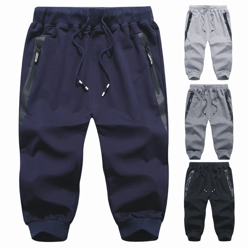 

Sweatpants Casual Pant Cotton Men Women calf length pants Fashion Trousers Sweat Pants Plus Size S - 4XL Hip HOP joggers 9912