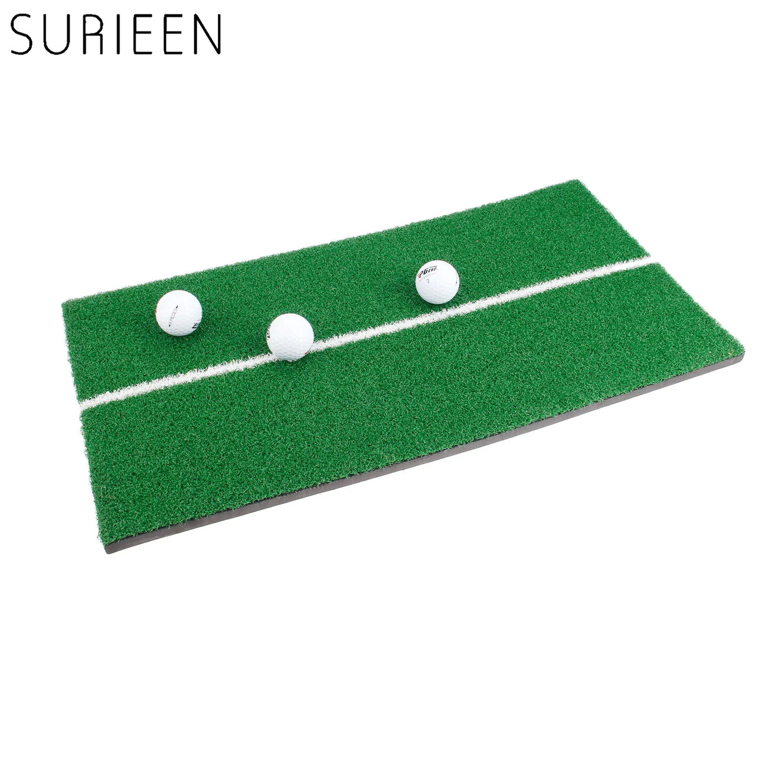 SURIEEN коврик для гольфа 60x3 0 см/12 &quotx 24&quot нейлон + Эва белая линия легко носить с