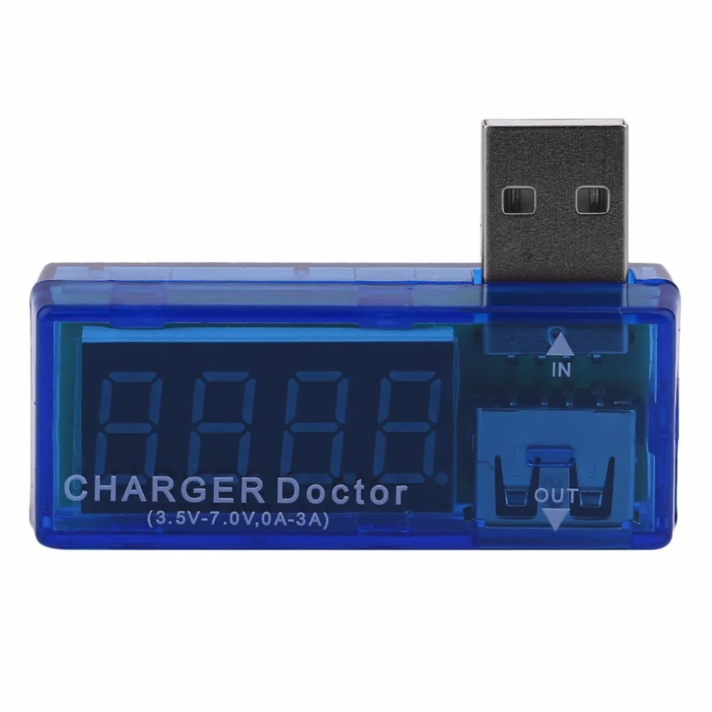 High Quality Voltmeter Ammeter USB Mobile Power Supply Capacity Tester#^