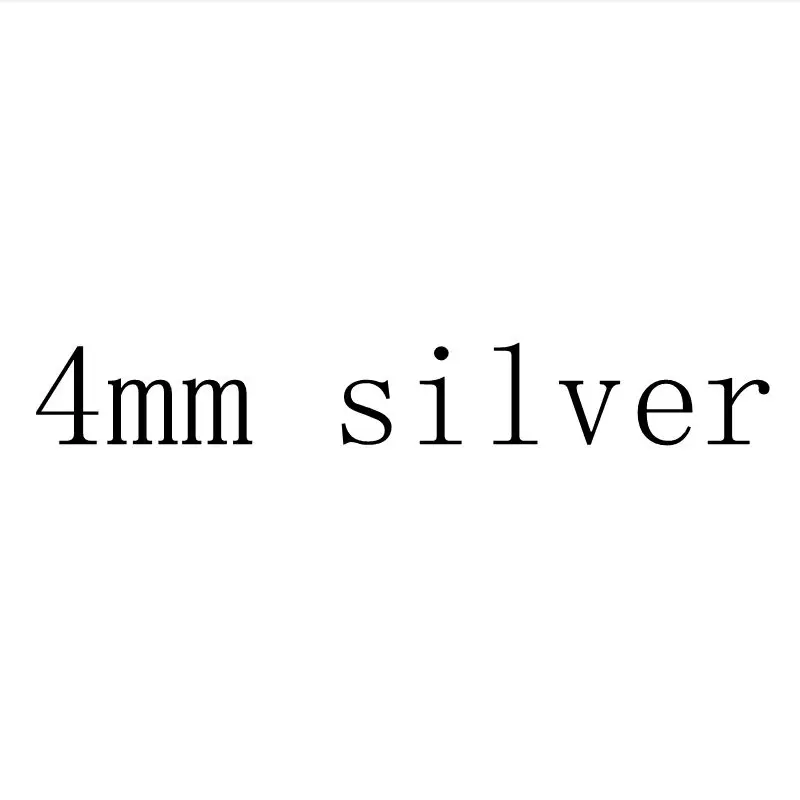 4mm silver 4 мм 5 мм 6 мм 7 мм 8 мм розовое золото серебро из нержавеющей стали, открытые соединительные кольца Разъемы Ювелирных изделий DIY аксессуары 500 шт - Цвет: 4mm silver