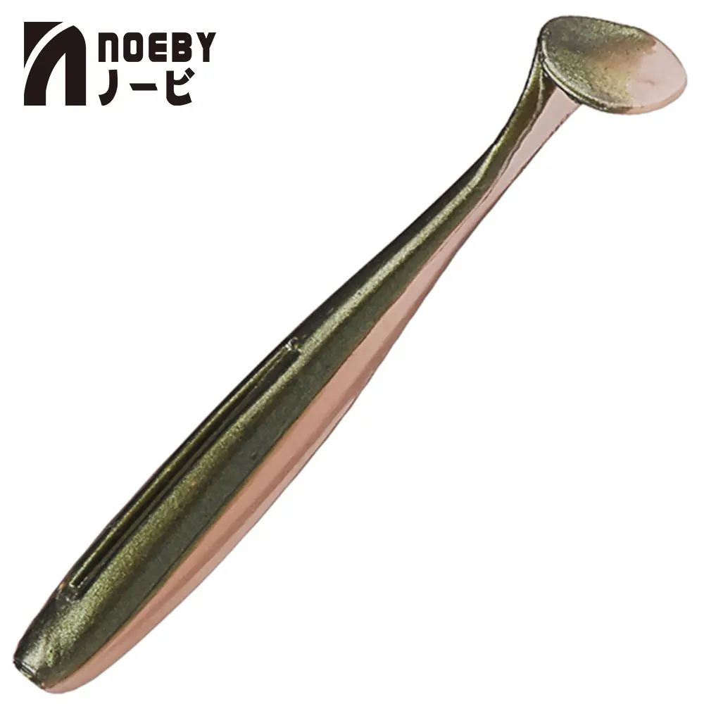 

NOEBY Fishing Soft Lures S3118 Soft Baits 5/7/10cm T-Tail Soft Worm Artificial Baits 10 Colors Silicone Fishing Baits