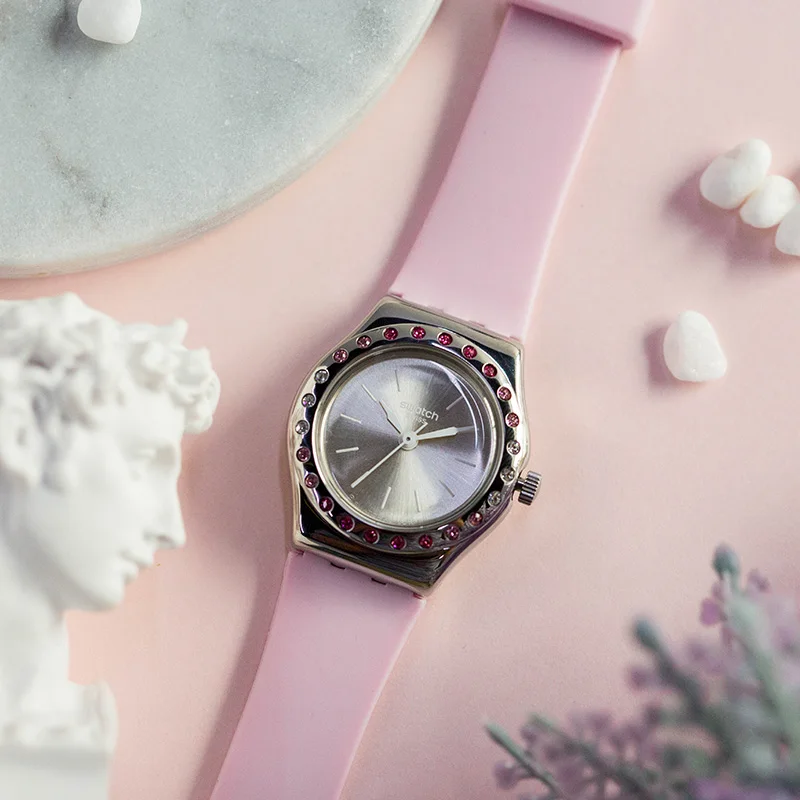 Swatch watch Женская Серия модные и элегантные кварцевые часы YSS313|Женские часы| |