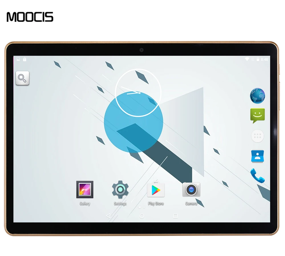 

MOOCIS 2017 New 10 inch tablet pc HD IPS   android5.1 MTK Quad Core 2GB 16GB GPS Bluetooth wifi 3G Phone Call FM tablet 10.1