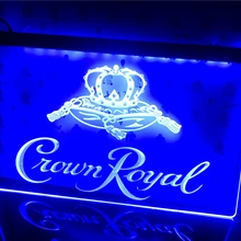 A104 Корона Королевский Дерби виски NR пивной бар светодиодный световой знак