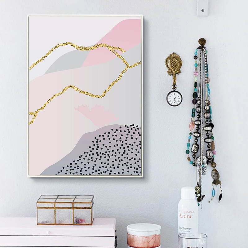 Simple-Abstract-Color-Lines-Curve-Hills-A2-A3-A4-Canvas-Art-Print-Poster-Picture-Wall-Bedroom (4)