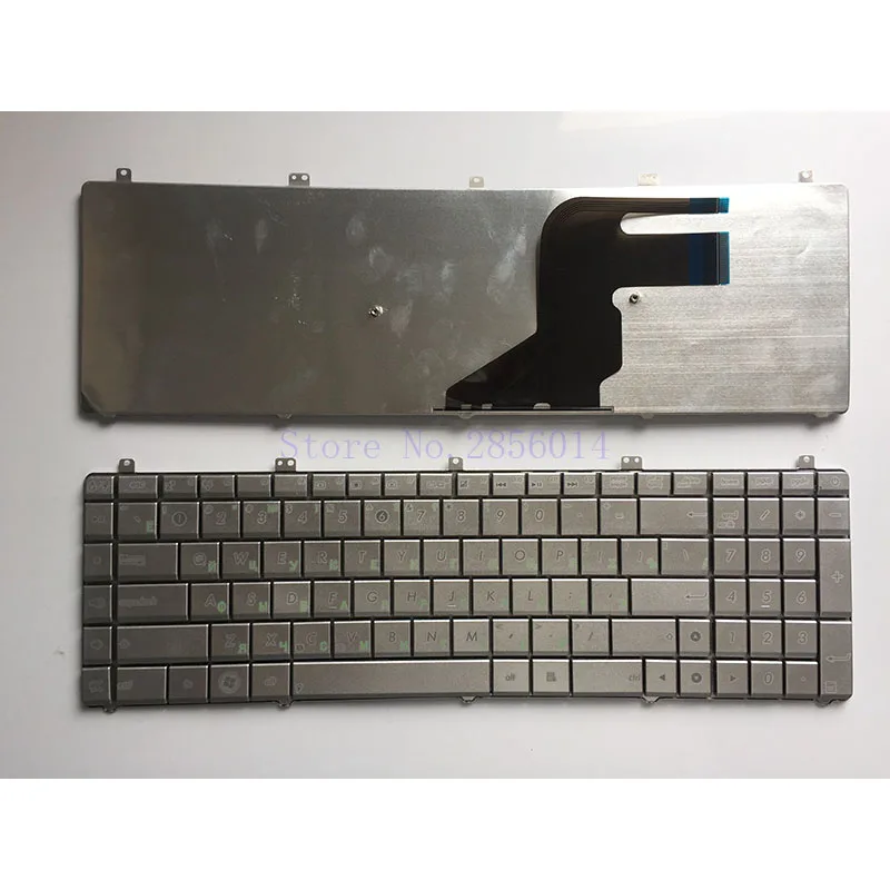 Russian Keyboard for Asus N55 N55S N55SL N55SF RU Laptop keyboard SILVER