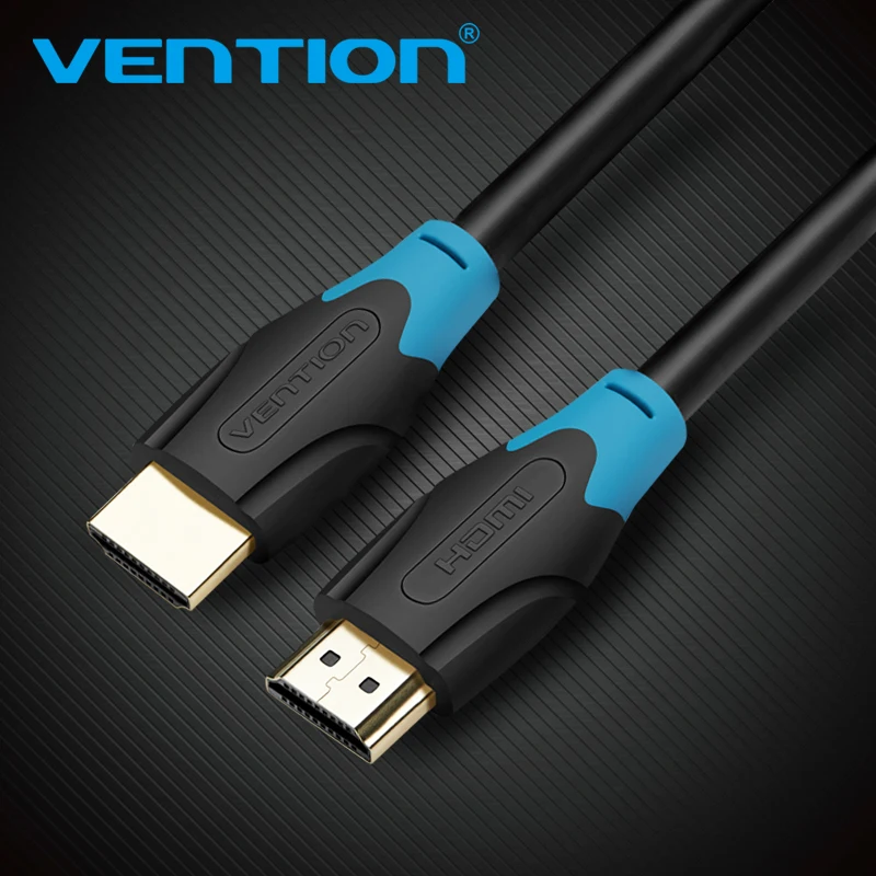 Кабель HDMI 2 0 Vention позолоченный 4K * 2K 60 Гц UHD 1 м/2 м/3 м/5 м/8 м/10 м PS3 проектор