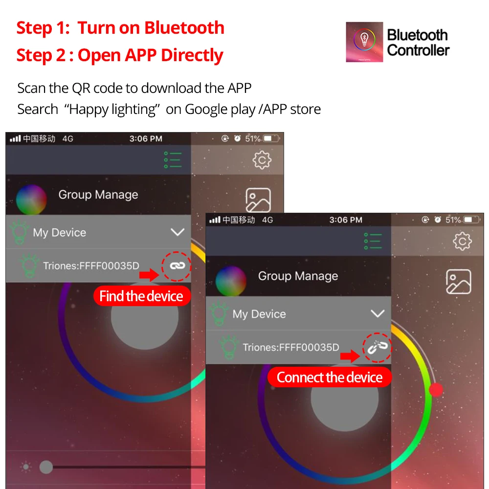 USB ТВ задний светильник Светодиодная лента RGBW RGBWW с ИК пультом Bluetooth управление