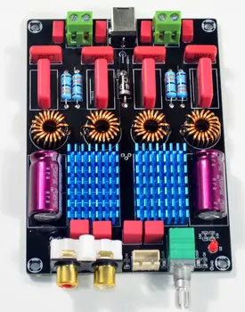 

DC18V to DC24V Dual Chip TPA3116 2.0 Channel 100W+100W WIMA Deluxe Digital Class D Power Amplifier Board