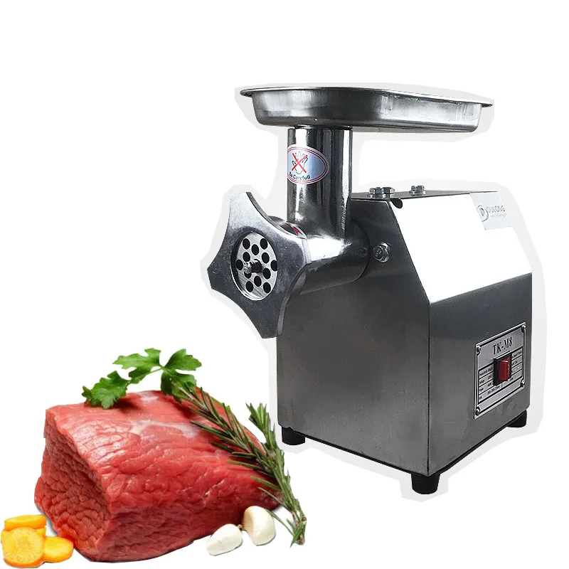 

New design 220V household industrial electric meat grinder for fish vegetable meat mincer stainless steel machine