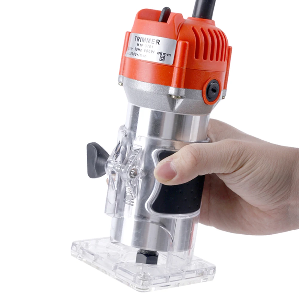 Woodworking Electric Trimming Machine Engraving Electromechanical Wood Milling Slot Machine