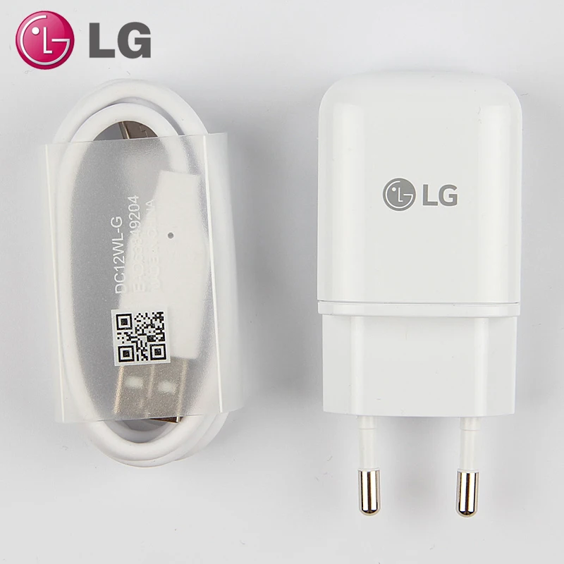 

Original LG Type C USB Date Cable + EU Plug Fast Travel Wall Charger For LG G5 H860 H868