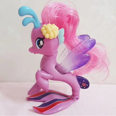 My Little Pony пластиковая игрушка Русалка Сумеречная Искорка Радуга Дэш Пинки Пай аниме куклы игрушки для детей подарок - Цвет: 8