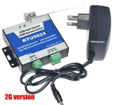 kit2 2G version LPSECURITY RTU5024 2G 3G gsm реле sms вызова пульт дистанционного управления gsm ворот переключатель с 3M антенной для парковочных систем - Цвет: kit2 2G version