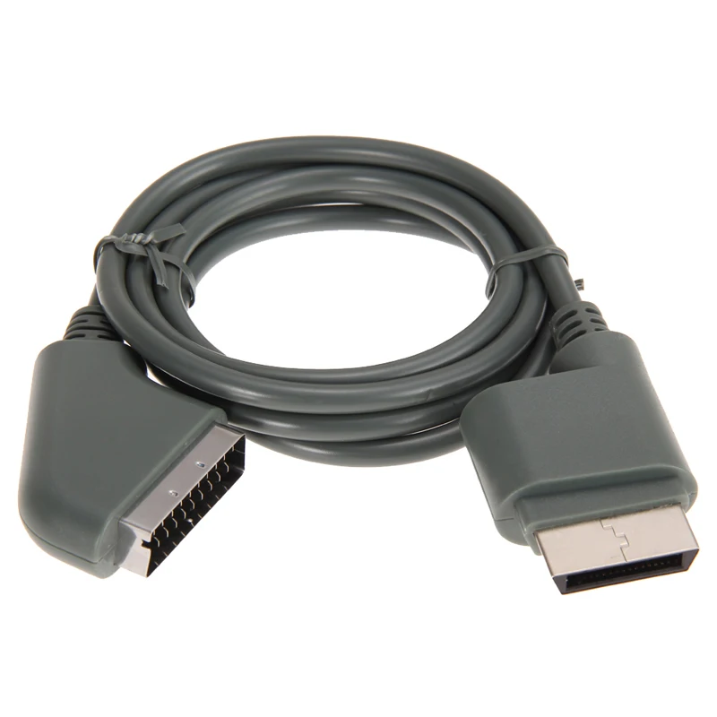 Scart 1 8 м RGB Скарт видео HD кабель ТВ АВ для xbox 360 версия геймпады высокое качество и