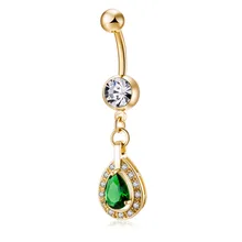 Западный стиль из нержавеющей стали кристалл пупка кольца для пирсинга Nombril сексуальные Ombligo пирсинг пупка серьги пирсинг ювелирные изделия