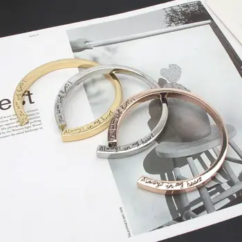 

Stainless Steel Engraved Urn Bracelet Memorial Ash Keepsake Cremation Jewelry