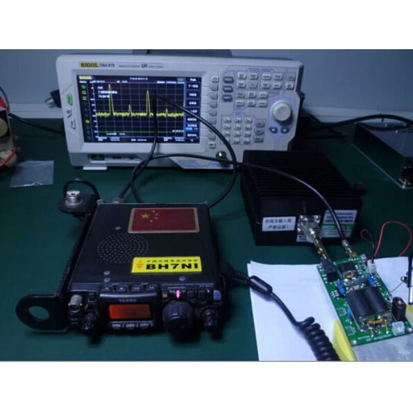 Последние DIY наборы 70 Вт SSB Линейный Усилитель Мощности HF для YAESU FT-817 KX3 FT-818 SMD части припаяны