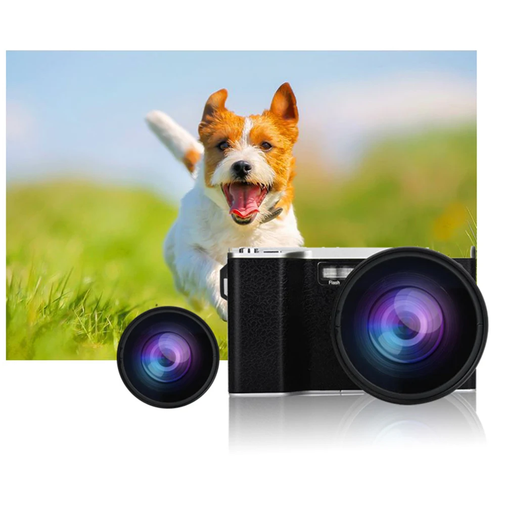 

Newly X8 Camera 4 Inch Ultra Hd IPS Press Screen 24 Million Pixel Mini Single Cameras SLR Digital Camera DC128
