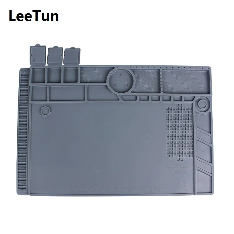 

Mobile Phone Maintenance Microscope Large Working Area Base Platform High Temperature Insulation Rubber Mat Workbench