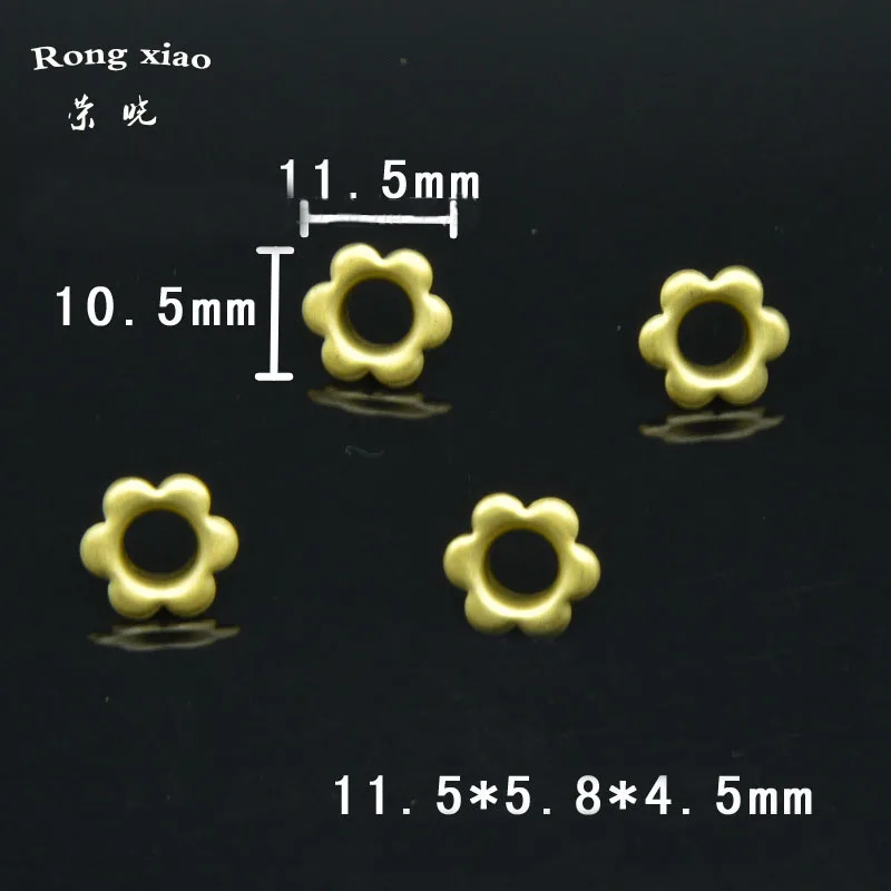 

11 mm Floral Flower New Shape Fashion Antique Bronze Grommet Eyelet Copper Material Eyelet with Washers Bag Shoe Accessories