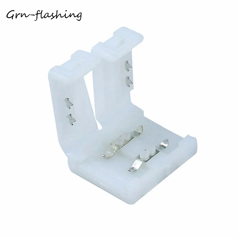 2Pin 10 мм гибкий светодиодный ленточный осветительный разъем SMD5050 5630 5730