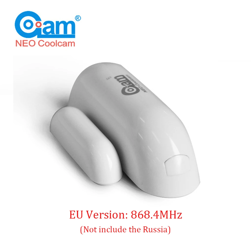 

COOLCAM NAS-DS01Z Z-wave Smart Door Window Sensor Compatible with Z wave 300 500 series Magnet Lock Door Sensor Alarm EU Plug