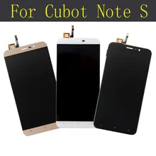 Cubot Nota S de visualización Original del LCD y la Asamblea de Pantalla Táctil para cubot Cubot Nota S 1280X720 reemplazo nota S LCD