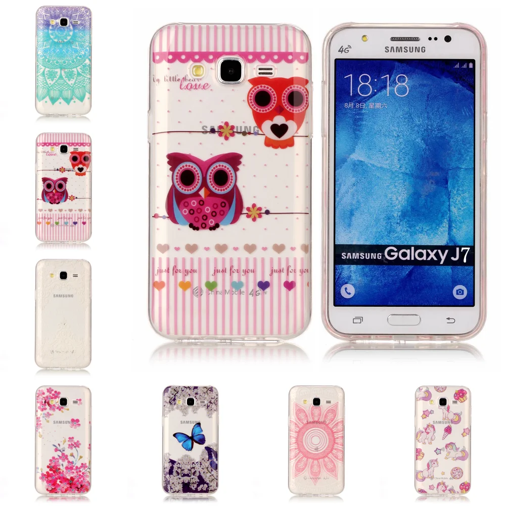 For Sansung Sumsung Galaxy J7 2015 J 700 J700 Pineapple Pretty Best New Soft Thin Ultra Transparent TPU Phone Mobile Fundas Case |