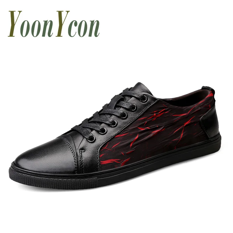 

Casual Shoes Men Fashion Flats Sneakers Spring Autumn Male Comfortable Walking Shoes Stylish Trendy Wine Red Casual Footwear