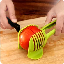 1 шт. помидорорезка фрукты держатель для нарезки посуда де помощник на кухне лежащий томатный лимон режущий инструмент случайный цвет