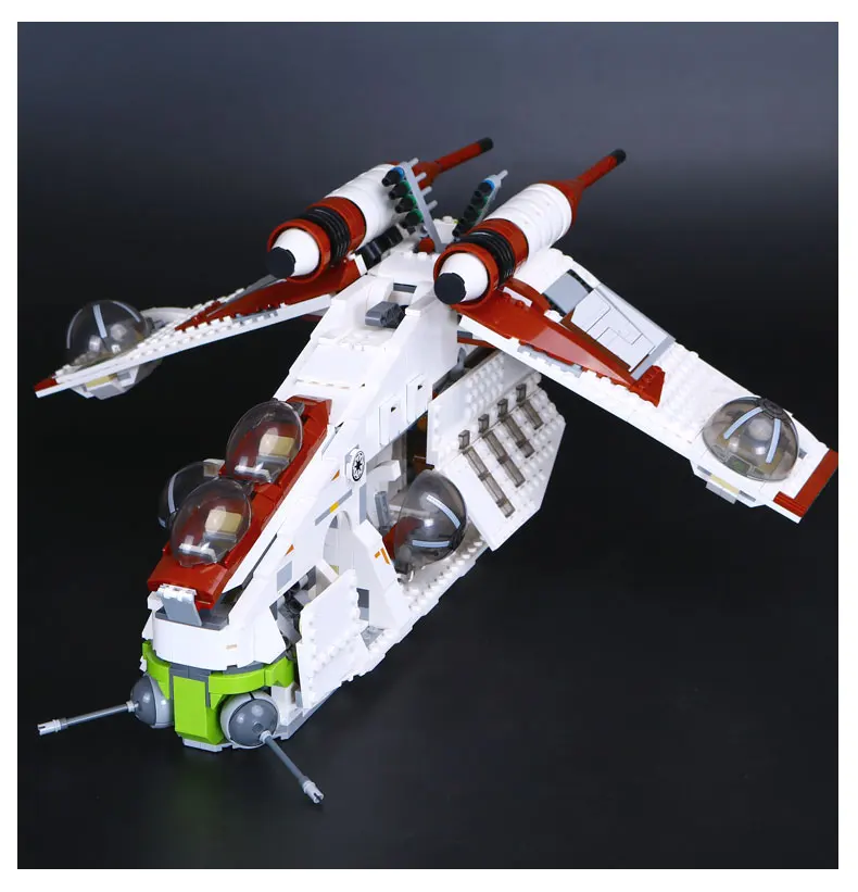 

Lepin 05041 Star Genuine War Series The The Republic Gunship Set Educational Building Blocks Bricks Toys 75021