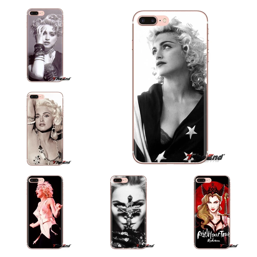 Мягкие чехлы с сердцем Rebel USA Sexy Lady Madonna для LG G3 G4 Mini G5 G6 G7 Q6 Q7 Q8 Q9 V10 V20 V30 X Power 2 3 K10 K4 K8