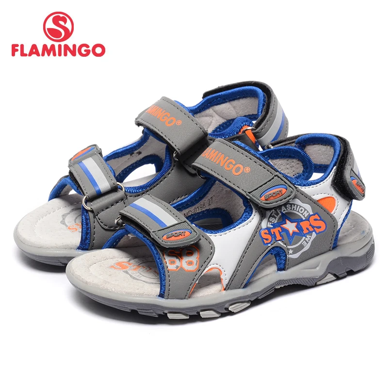 

FLAMINGO famous brand 2017 new arrival Spring & Summer kids fashion high quality sandals for boys 71S-LMD-0198